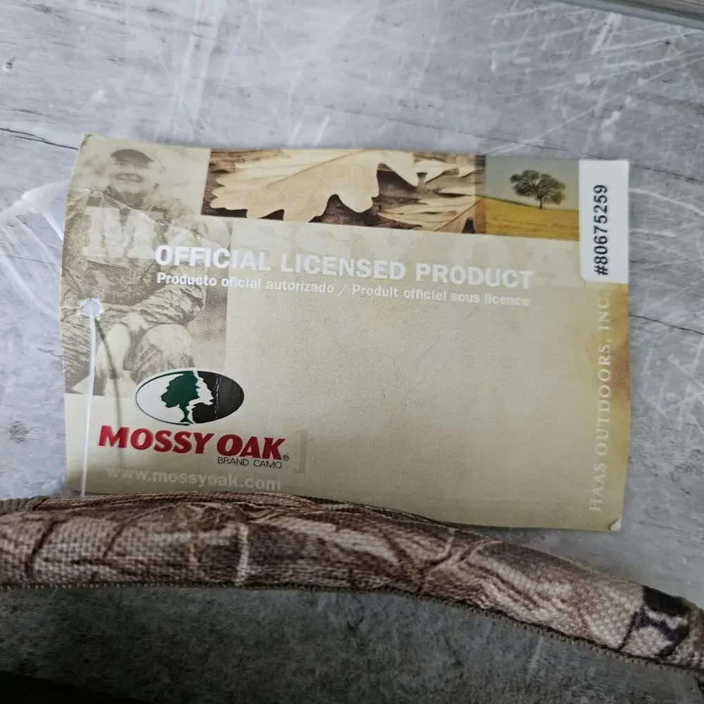 Mossy Oak Ducks Unlimited Camo Hunting Shoulder Bag Adjustable Strap Ammo Loops